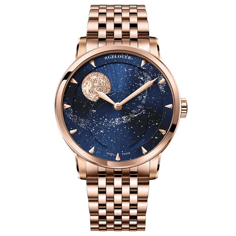 AGELOCER Original Astronomer Watch Van Gogh Oil Painting