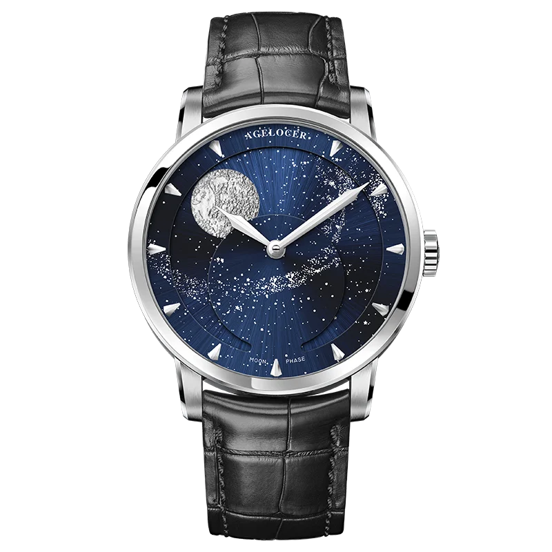 AGELOCER Original Astronomer Watch Van Gogh Oil Painting