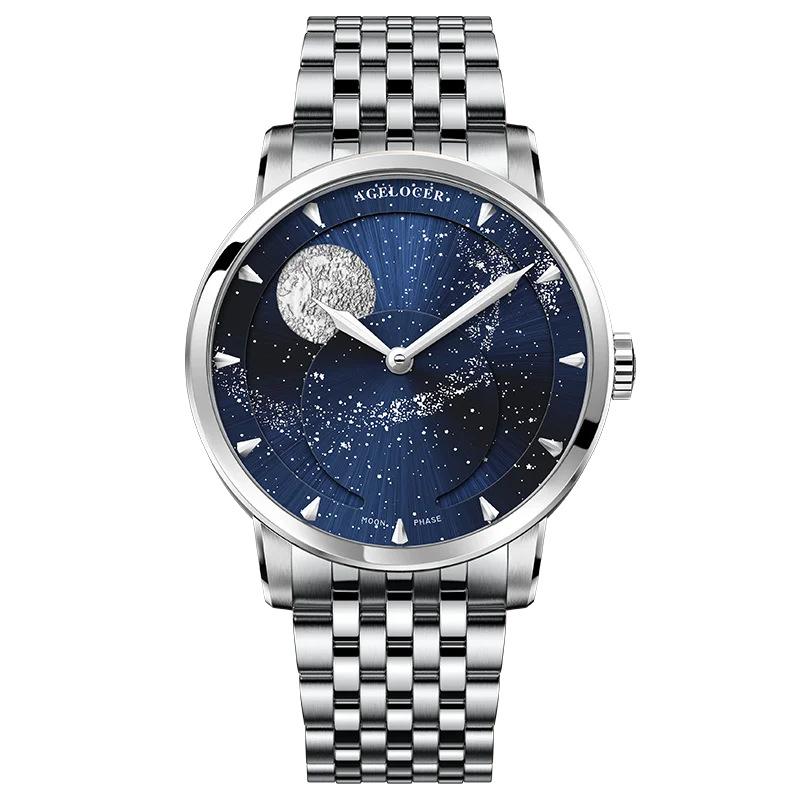 AGELOCER Original Astronomer Watch Van Gogh Oil Painting