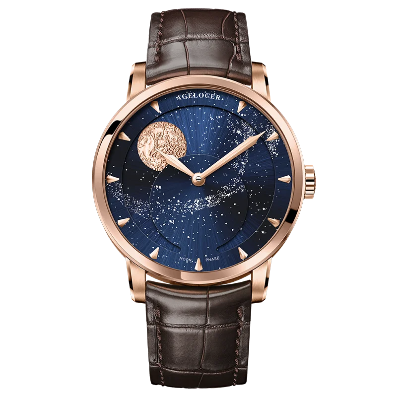 AGELOCER Original Astronomer Watch Van Gogh Oil Painting