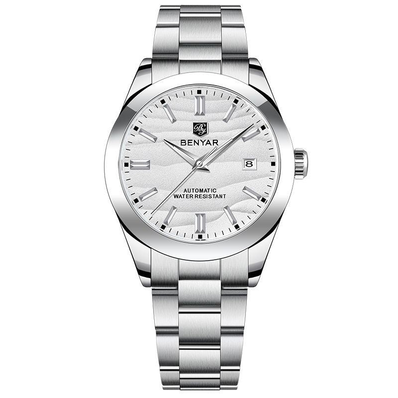 Benyar Calendar Luminous Men's Mechanical Watch