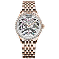 AGELOCER Original Schwarzwald Watch Women's Luxury Watch Skeleton Automatic Mechanical.