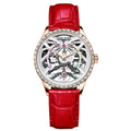 AGELOCER Original Schwarzwald Watch Women's Luxury Watch Skeleton Automatic Mechanical.