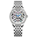 AGELOCER Original Schwarzwald Watch Women's Luxury Watch Skeleton Automatic Mechanical.