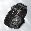 AGELOCER Original Volcano Watch Men's Luxury Luminous Skeleton Automatic Mechanical Watch Birthday Gift for Men